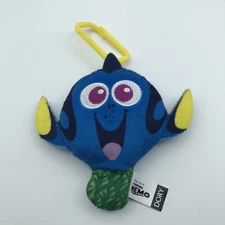 Finding Dory Plush Keychain Disney Pixar Nemo Soft Toy Charm backpack bag clip