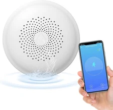 💧Ecoey Water Leak Detector (2.4G) , Water Sensor Alarm, Smart WiFi, Low Battery