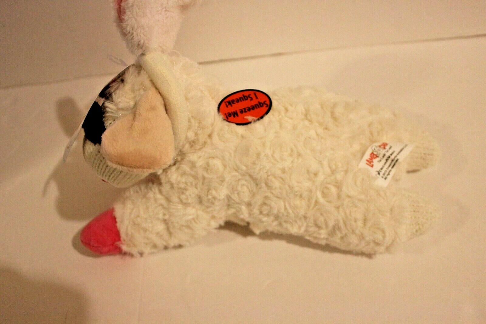 Dreamworks Lamb Chop w/ Bunny Ears 12" Squeak Dog Toy NWT eBay