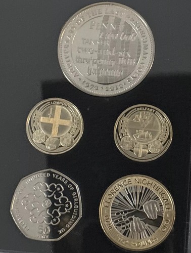 2010 The Royal Mint Regno Unito Regno Unito Dodici 12 monete proof set collezione - Foto 4 di 13