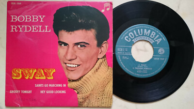 BOBBY RYDELL Sway + 3 *SWEDISH ORIGINAL 4 TRACK EP*COLUMBIA SEGK 1069*