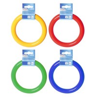 4X Tauchring Tauchringe Set 4 Farben Ø 14 Cm Aus Pvc Tauchspiel - Splash & Fun