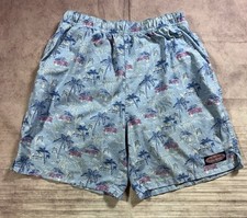 Vineyard Vines Men Floral Swim Trunks Sz Small Mesh Lining Pockets Summer Beach
