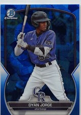 2023 Bowman Draft Sapphire Edition #BDC-194 Dyan Jorge