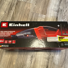 Einhell 18V Cordless Bagless Handheld Vacuum Power X-Change Nozzle Red/Black
