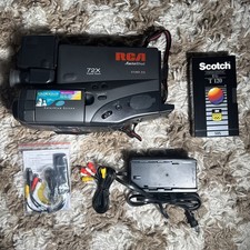 Vintage RCA AutoShot CC4392 VHS Camcorder Tested  Working with LCD Screen