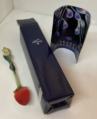 A New Franz Strawberry Spoon. Unused and Still Boxed and Have Instructions. - Image 1 of 4