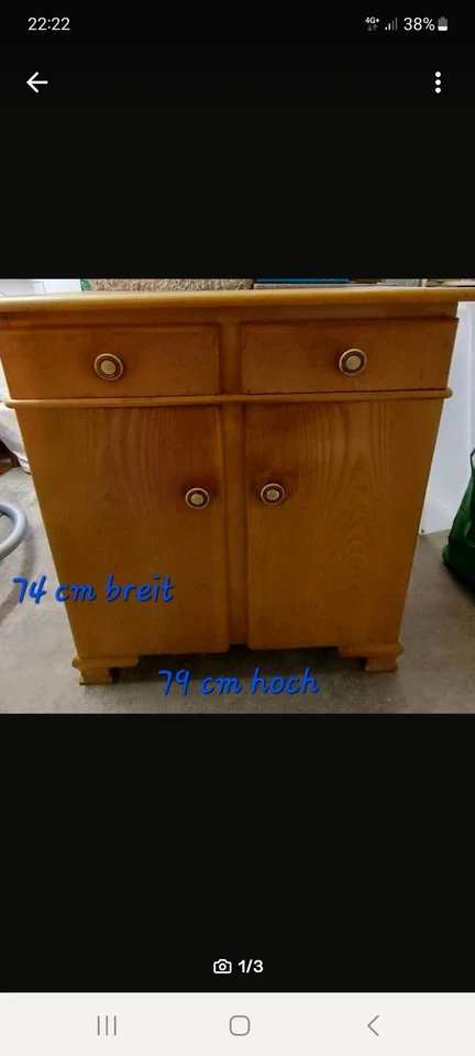 Kommode aus den 1950zigern absolut Vintage