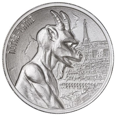 Intaglio Mint 2-oz Silver Round Gargoyle Type I BU