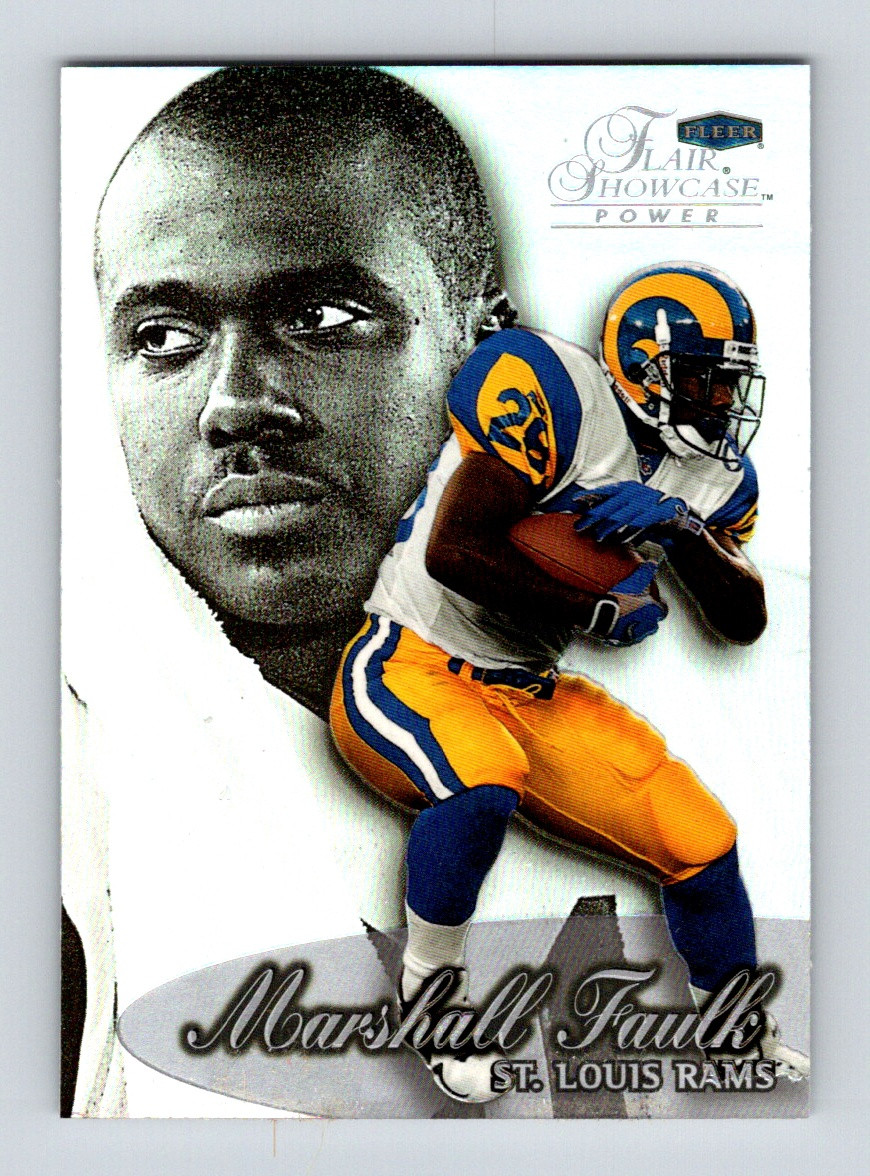 1999 Flair Showcase #12 Marshall Faulk