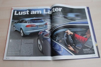 Auto Motor und Sport 10/2013 Jaguar XF Sportbrake 2.2D mit 200PS besser als...?