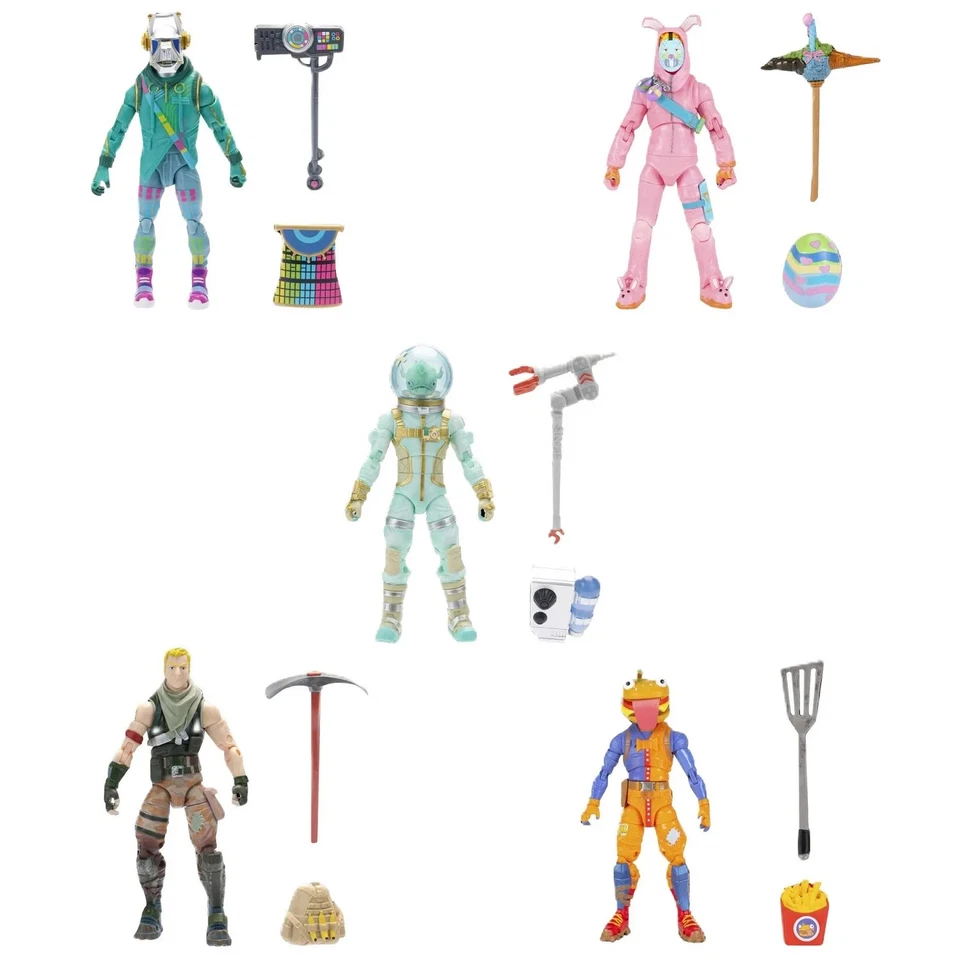 Paquete de 5 figuras Fortnite Legendary Series + códigos para 6 artículos virtuales Foto 2 de 4