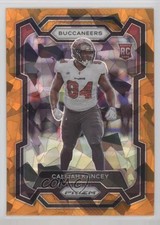 2023 Panini Prizm Rookies Orange Ice Prizm Calijah Kancey #393 1ew1
