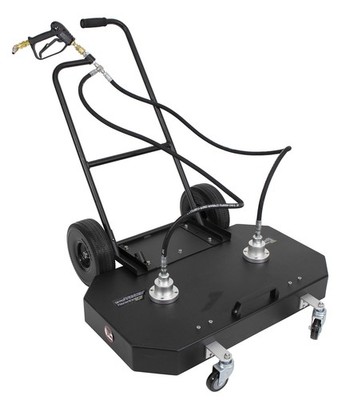 36'' Flat Surface Cleaner Hot Cold Water Power Pressure Washer Concrete Driveway