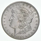 AU+ 1897-S Morgan Silver Dollar (1 coin) *5965