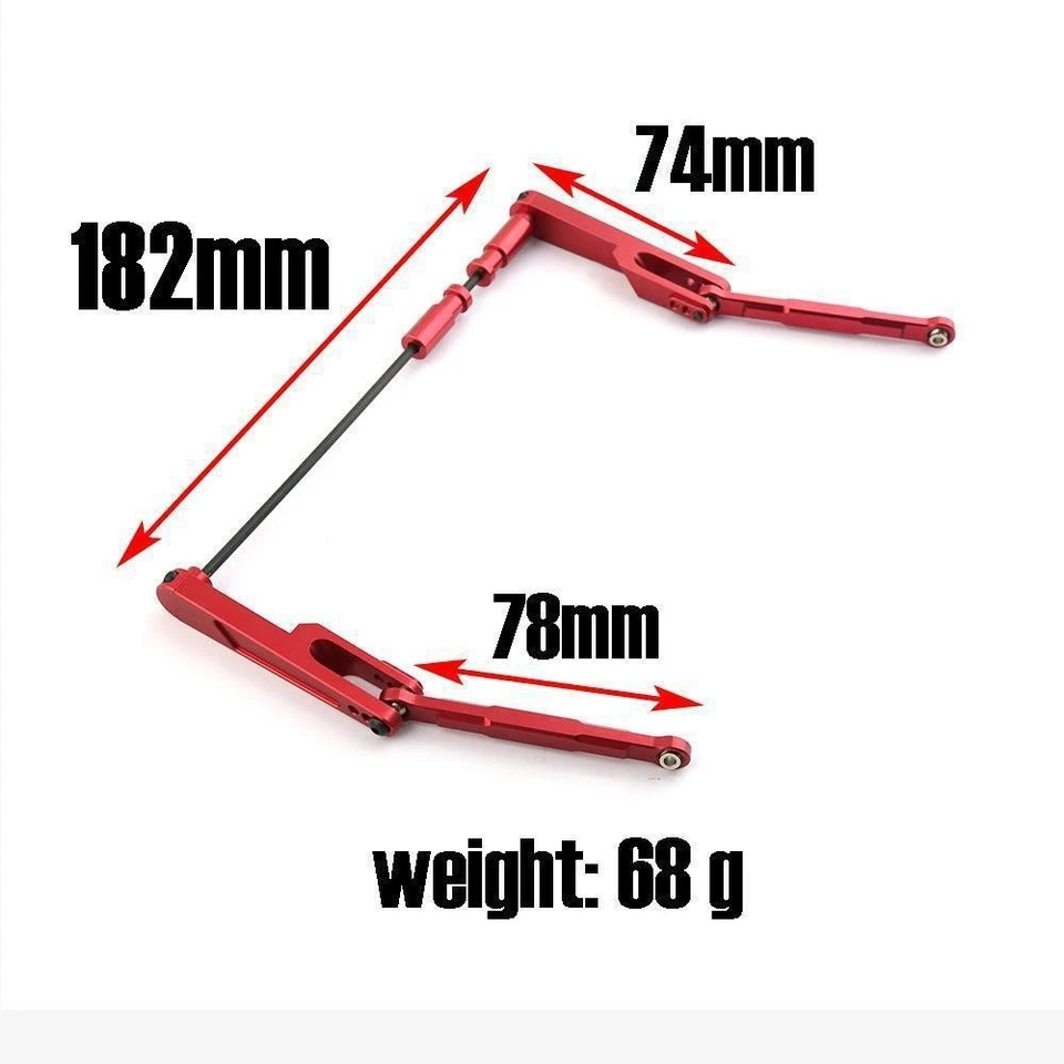 Axial 1/10 RBX10 Ryft Aluminum Rear Anti-Roll Bar Combo Kit - Image 2 of 4