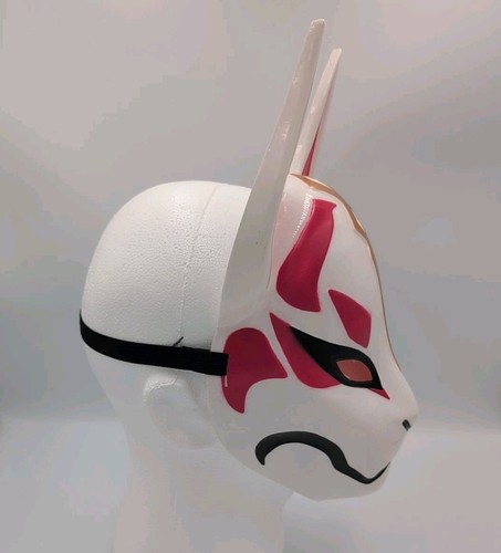 Fortnite Drift Fox Mask Teen/Adult Plastic Costume Face Mask Cosplay Epic Game - Picture 4 of 11