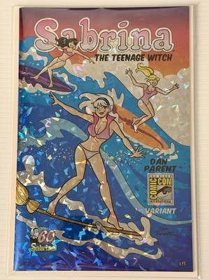 Archie Sabrina Teenage Witch 60th Anniversary SDCC exclusive 1/1 Prizm FOIL