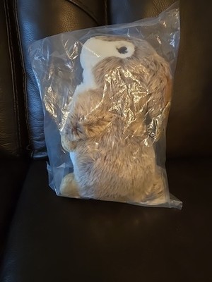 Tiger Tale Toys  Brown Bunny Rabbit 10'' Plush Stuffed Animal Toy Sealed Orig Pkg