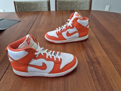 Size 8.5 - Nike Dunk High Retro QS Syracuse 2016 Excellent Cond. Fast Shipping
