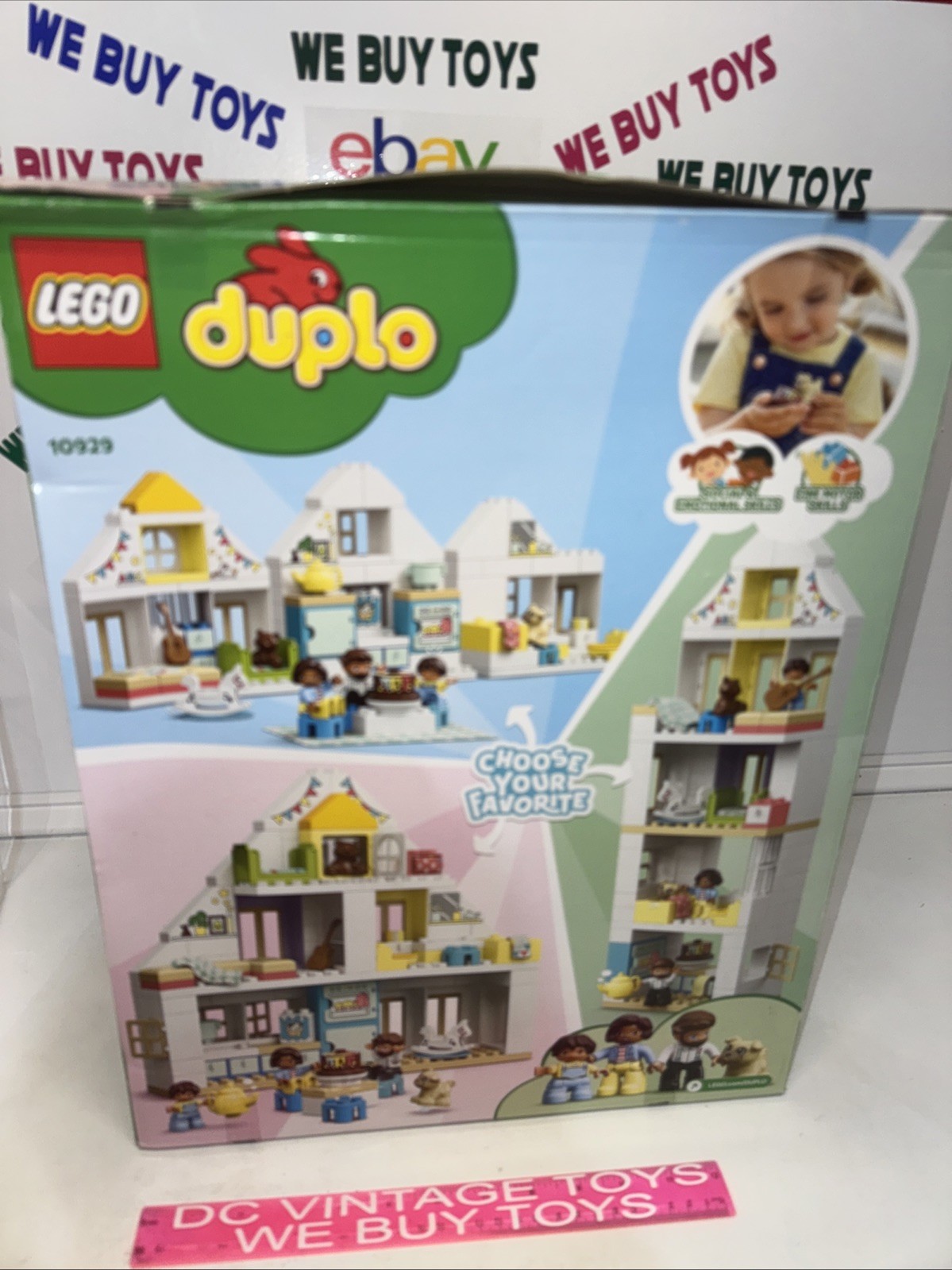 LEGO DUPLO 10929 Modular Family Playhouse Toddlers Preschool
