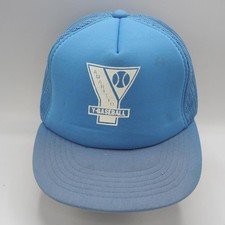 Mesh Snapback Trucker Farmer Hat Y-Baseball Amarillo Texas 1980's