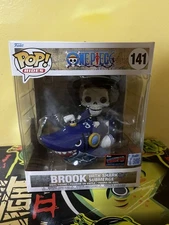 Funko Pop! One Piece Brook w/ Shark Submerge #141 NYCC 2025 Exclusive