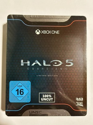 Halo 5 Guardians Limited Edition Steelbook Xbox One USK Neu in Folie