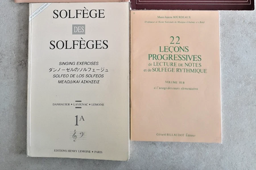 Lot de 4 livres de solfège pour clarinette Pièces faciles pour clarinette de Geo - Immagine 3 di 4
