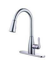 Glacier Bay McKenna Single-Handle Pull-Down Sprayer Kitchen Faucet Chrome