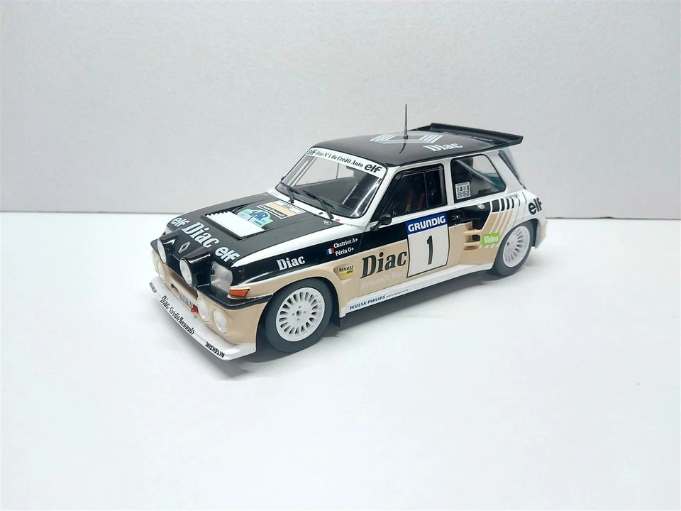 Renault 5 Maxi Turbo Team Diac Rally du Var 1986 #1 Chatriot - 1/18 - Immagine 3 di 4