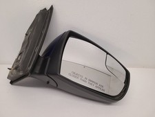 12-14 Ford Focus Rh Passenger Side View Mirror Power Without Signal Blue
