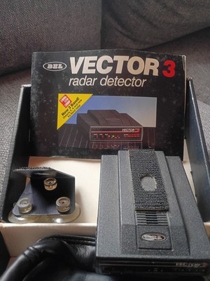 Vintage BEL VECTOR 3 IRT Model 976 Radar Detector Complete In Box TESTED WORKING