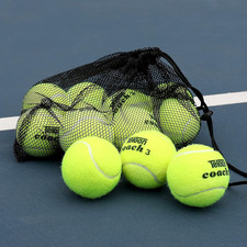 Pressure Training Tennis Balls-12 or 18 Count-Mesh Carry Bag 4 Colors Available