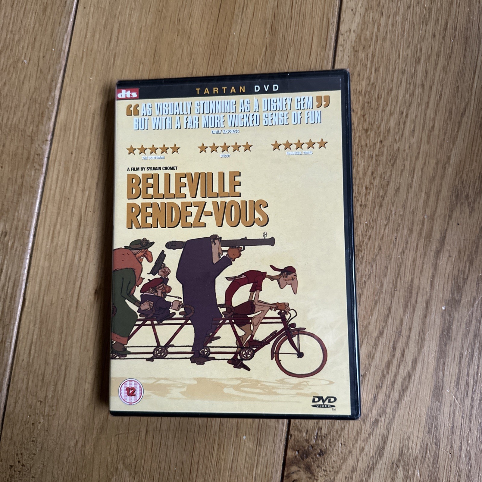 Belleville Rendez-Vous 2003 DVD New & Sealed UK Region 0