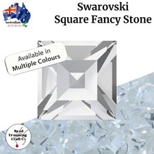 Swarovski 4400 - Square Fancy Stone - 6mm - 10 pieces per pack - Vintage