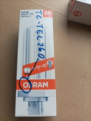 Osram Compact Fluorescent Lamp Dulux T/E Plus 26W 840 Cool White GX24q-3