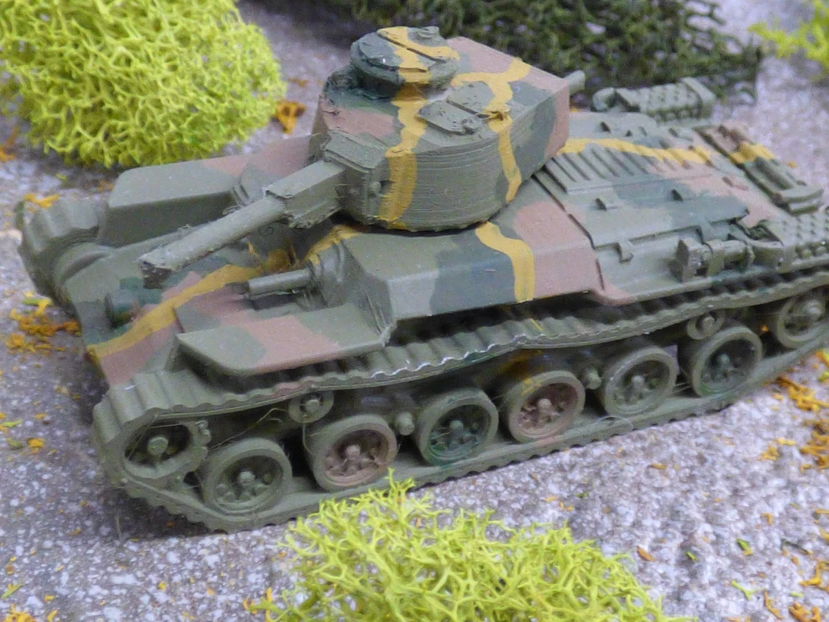 1/87 Unbranded / Roco Minitank Compatible WWII Japanese Type 97