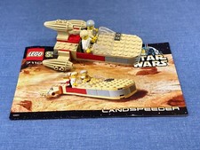 Lego Star Wars Luke Skywalker Landspeeder 7110 DISPLAY ONLY 100% COMPLETE