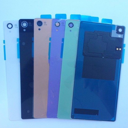 Cubierta de vidrio con batería de puerta trasera NFC para Sony Xperia Z1 Z2 Z3 Z5 compacto - Imagen 9 de 12