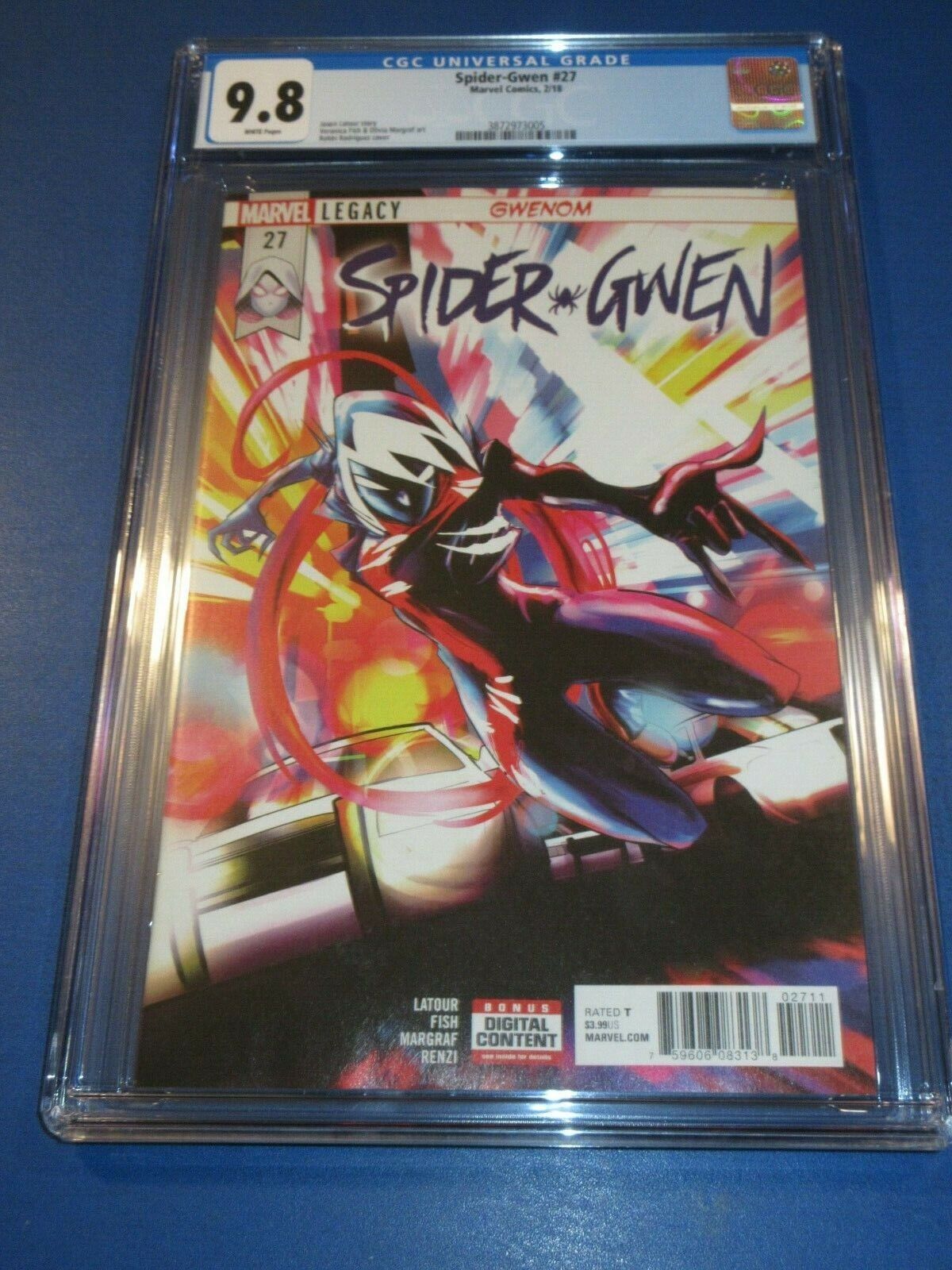 Spider-Gwen #27 Gwenom CGC 9.8 NM/M Gorgeous Gem Wow Bogactwo ofert