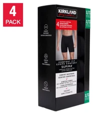 Kirkland Signature Men's Boxer Brief, 4-pack, 3X-Large Size
