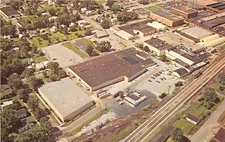 Bryan Ohio 1960s Postcard Spangler Candy Company Dum Dum Lollipops