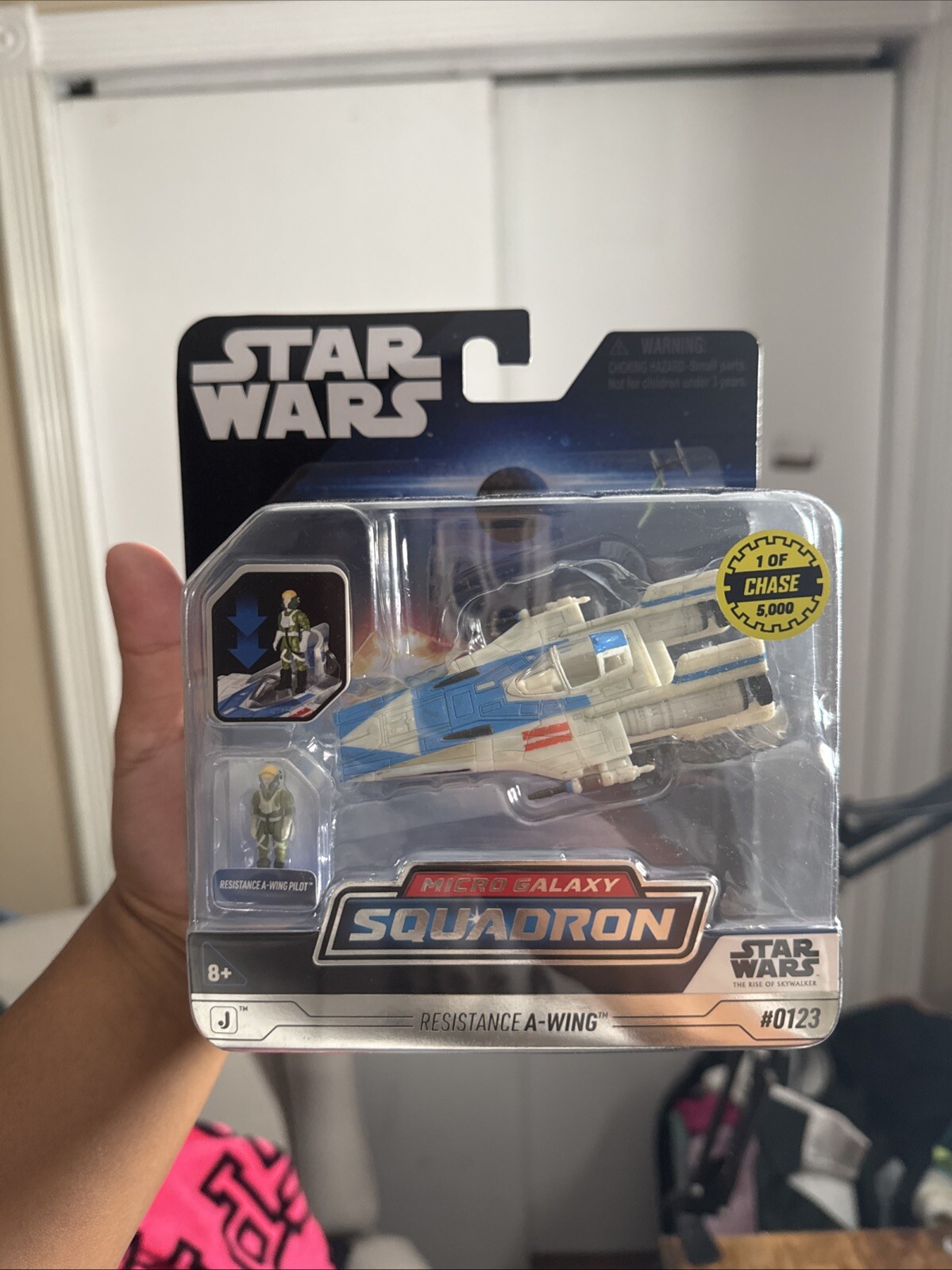 Star Wars Micro Galaxy Squadron Series 6 Resistance A-Wing Chase Rare LE 5k