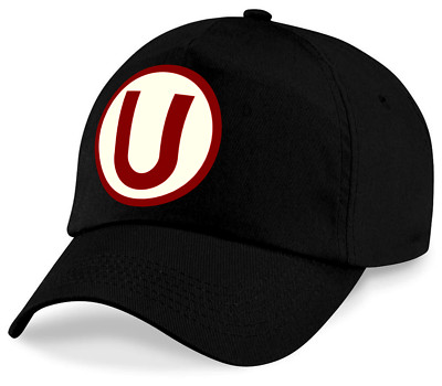 Universitario de Deportes Peru vinyl heat pressed CURVED BRIM cap gorra peruana