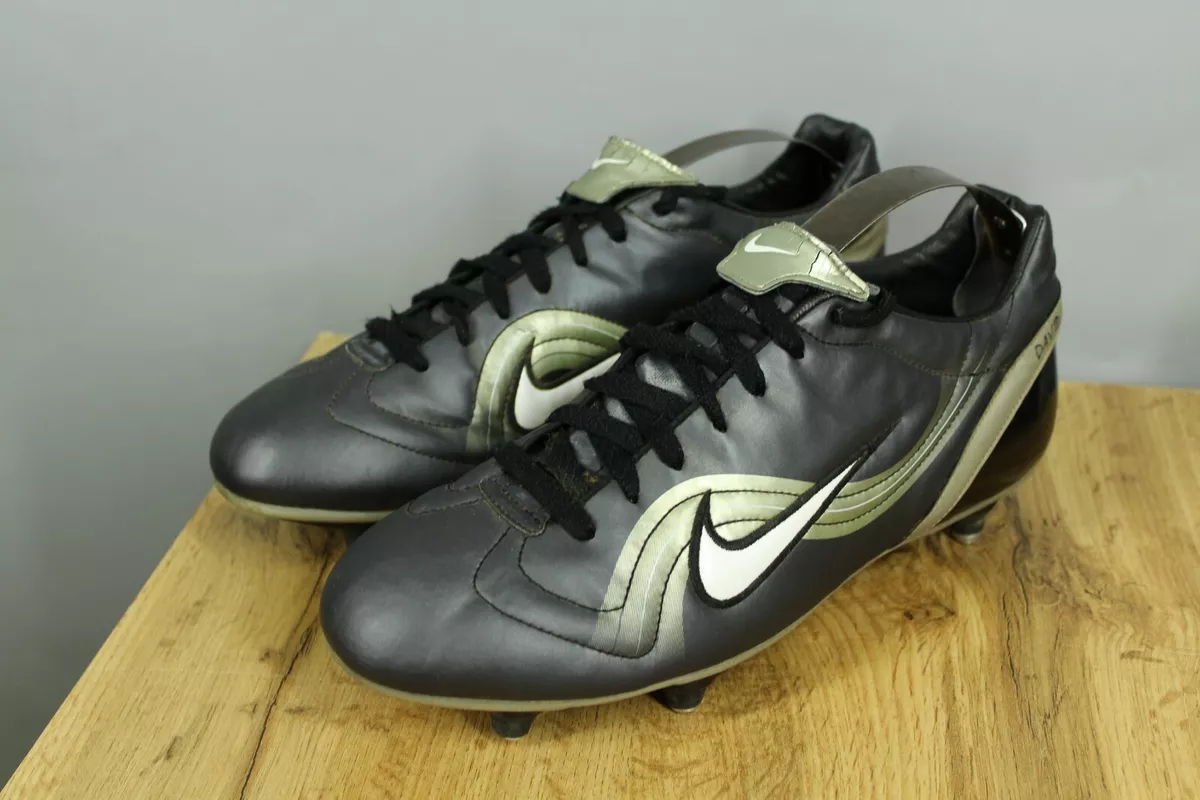 2002 NIKE MERCURIAL VAPOR II SG CLEATS 10 US Black Gold Superfly III R9 | eBay