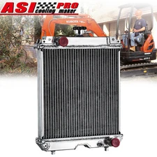Aluminum Tractor Radiator Fits For Kubota U25S U25-3S Excavator RB411-42300