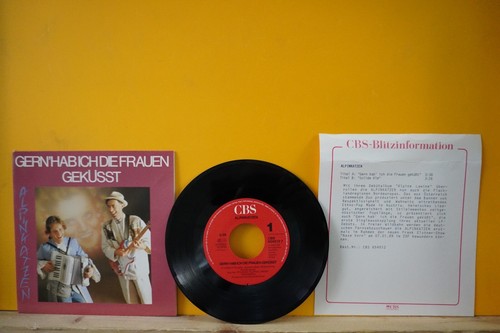 ALPINKATZEN (HUBERT VON GOISERN) - Gern hab ich die Frauen geküsst 7" + PROMO NM