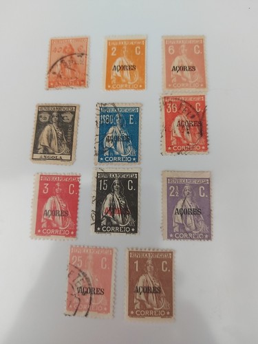 Collection Of Angola Republic Of Portugal Lot5 ACORES | eBay