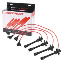 JDMSPEED Spark Plug Wires Set for 93-97 Geo Prizm Toyota Celica Corolla 1.6L 1.8